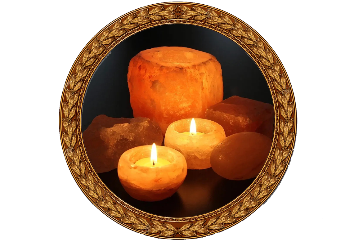 Natural & Crafted Salt Candles